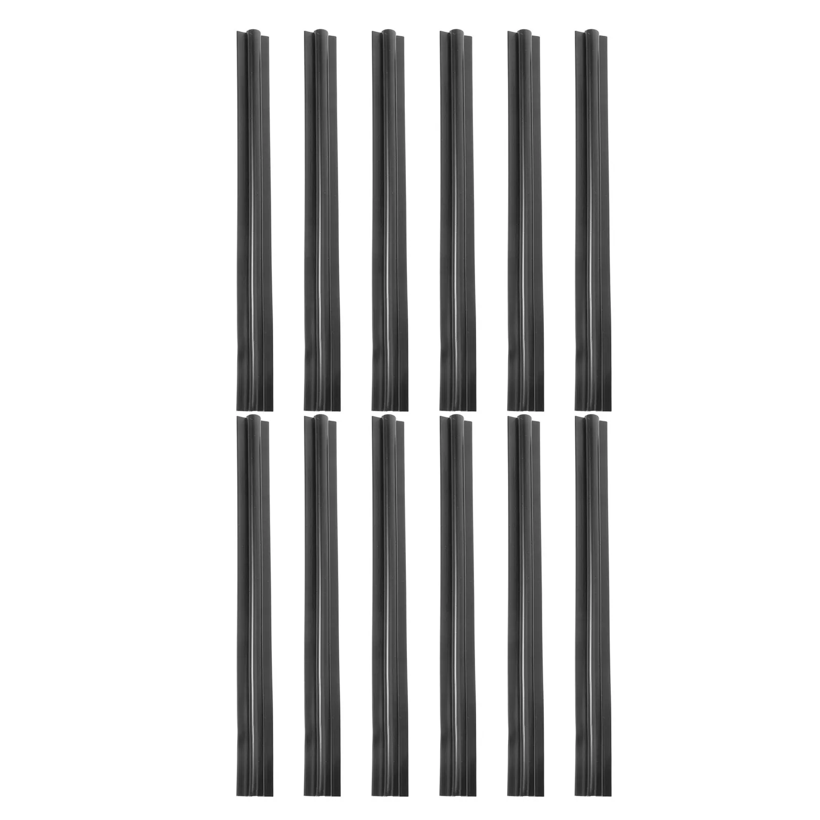 12Pcs Automotive Wire Sleeve Concealed Cable Cover PVC Cable Protector for Car Interior Wire Management Universal Fit Safety