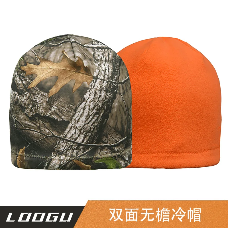 Winter Thermal Cycling Cap Outdoor Under MTB Helmet Liner Fleece Hat Sports Men Bicycle Skiing Beanie Running Hiking