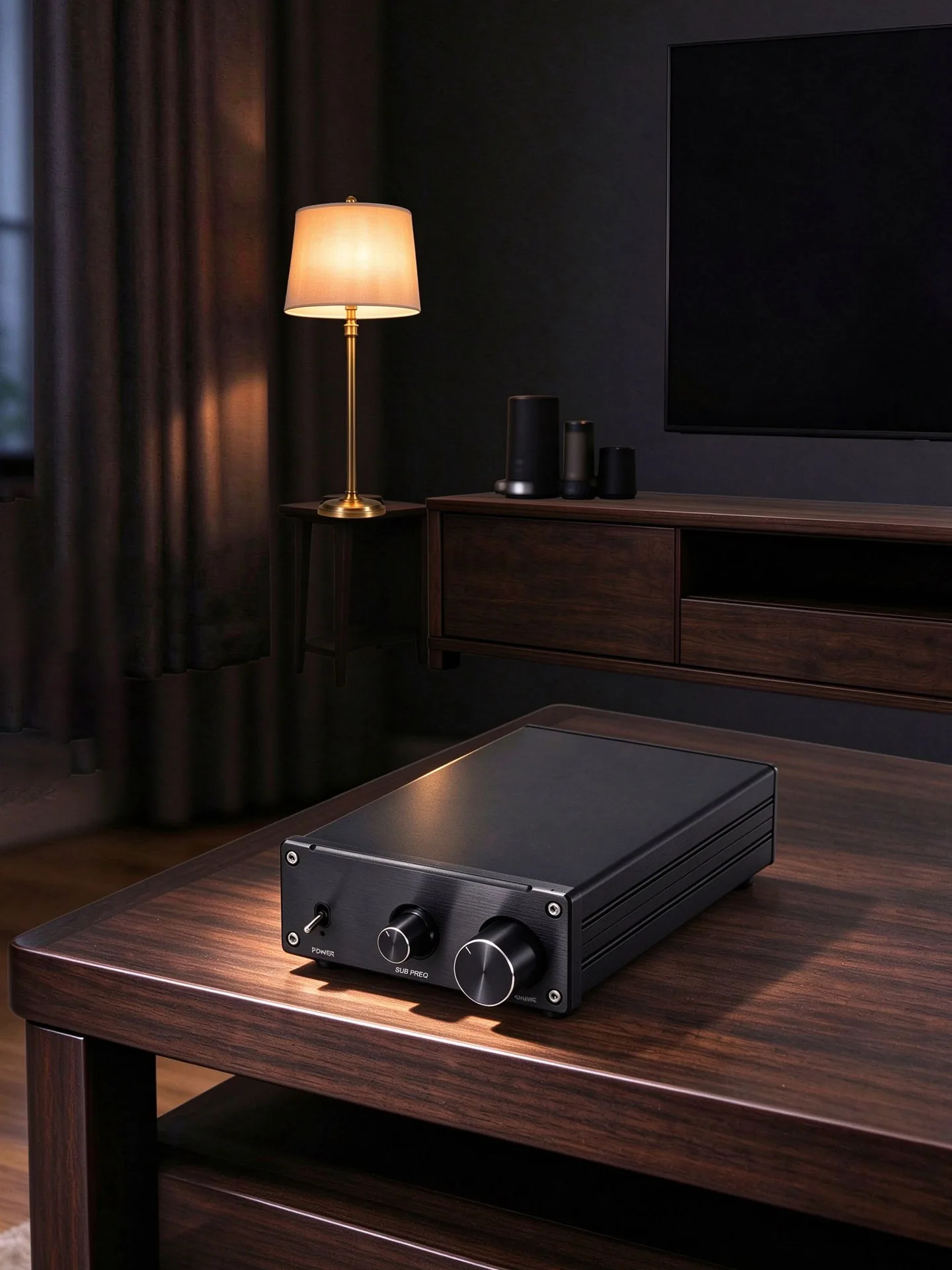 YJCO Mono HiFi Subwoofer-Verstärker TPA3255 Digitaler Leistungsverstärker 600W DC24-48V Home-Audio AUX RCA Passiver Subwoofer-Lautsprecher Unterstützung – Detail 7