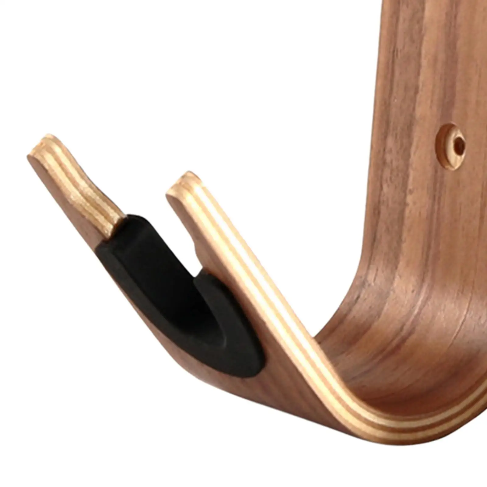 Colgador de guitarra de pared de madera, estante colgante, fácil de instalar, para violín, Erhu, bajo, ukelele, accesorios para instrumentos