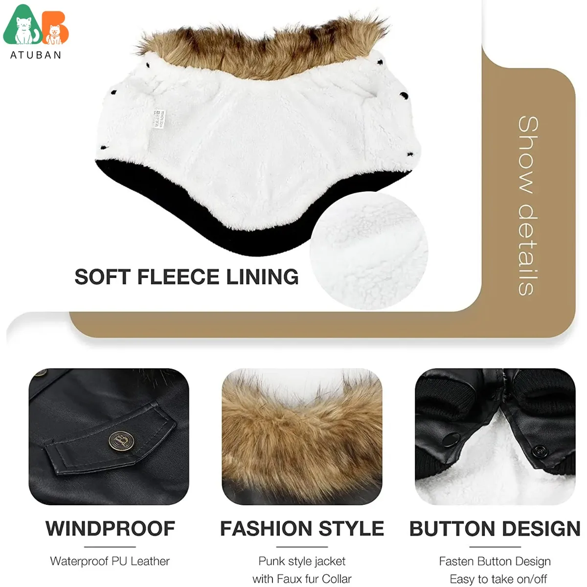 Thumbnail 3 - #18 Trending Waterproof Puppy Jackets Right Now