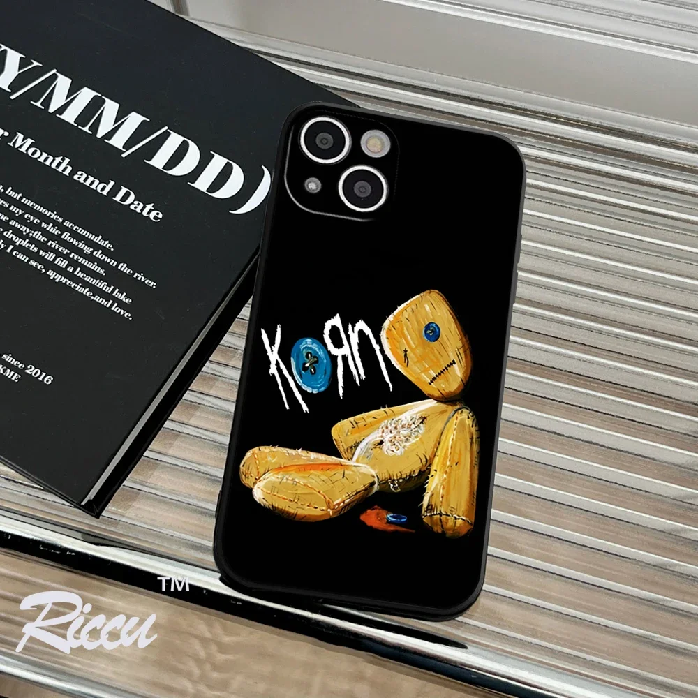 Чехол для телефона IPhone 15 Korn тяжелый Джонатан Дэвис 14 11 12 Pro 8 7 14 Plus X Pro 14 MAX 13 MINI XR XS iphone 14 чехлы для телефонов
