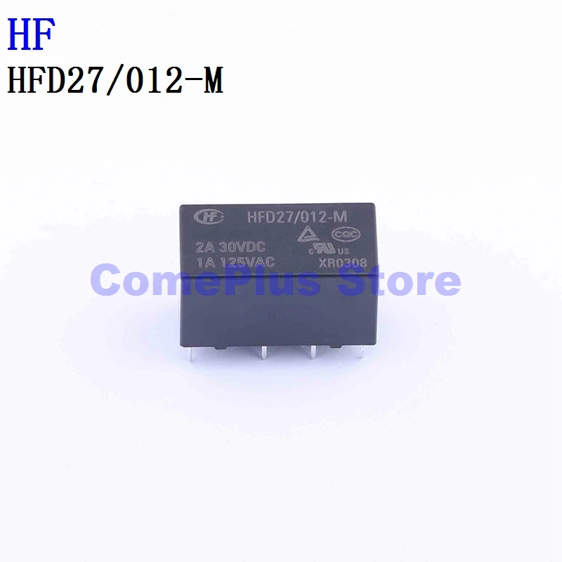 5PCS HFD27/005-M 012 024 048 5V 12V 24V 48V HF Signal Relays