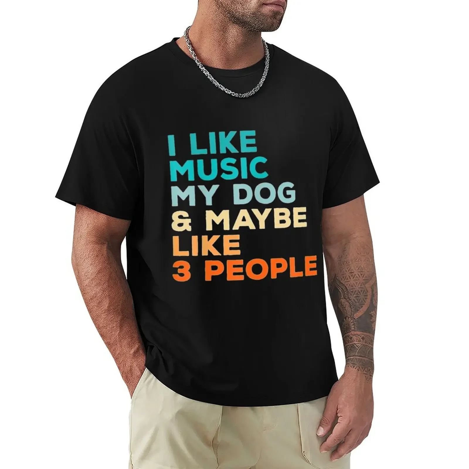 I Like Music My Dog T-Shirt designer shirts shirts graphic tees cute clothes tee shirts for men