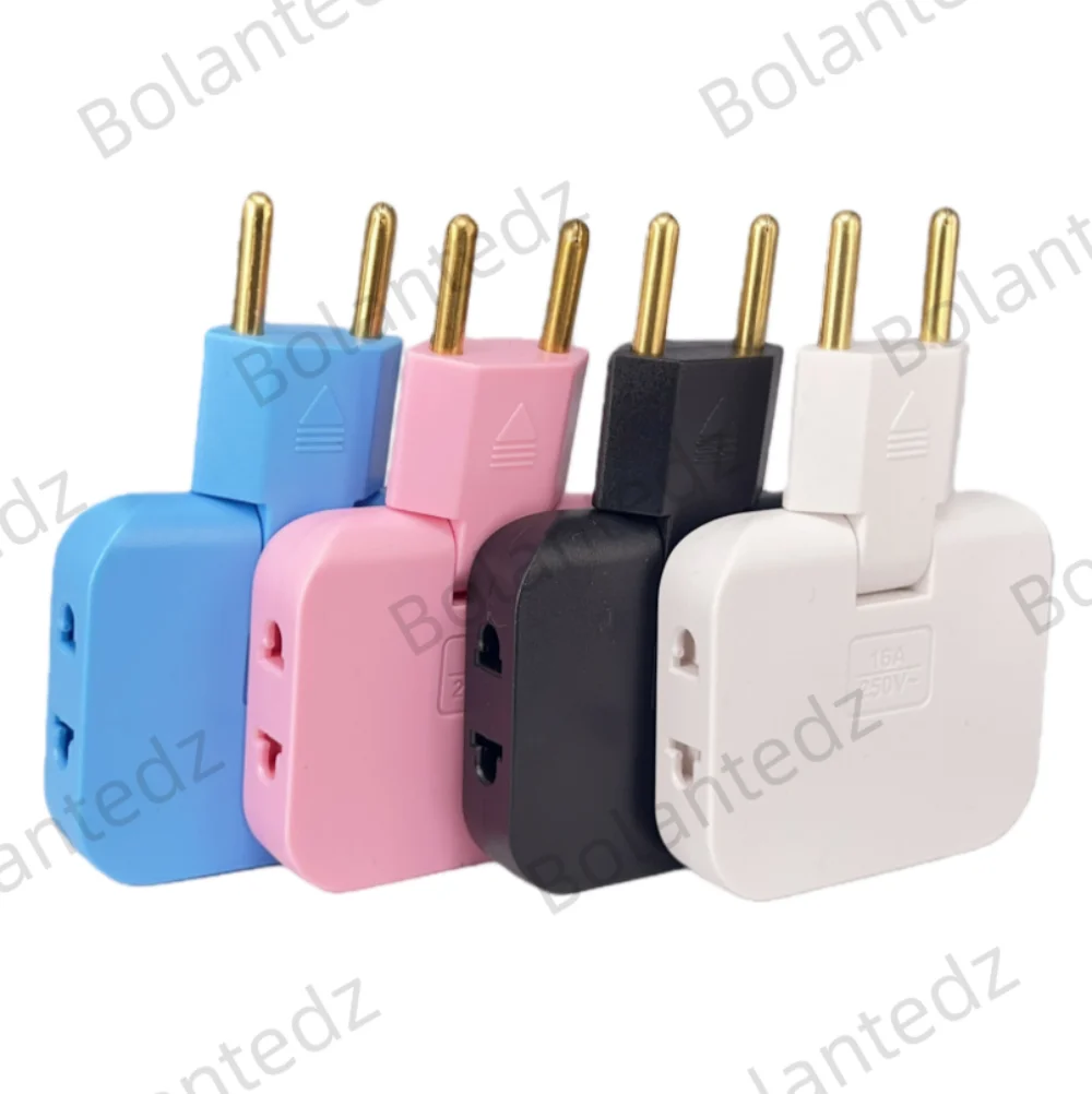 1-to-3 EU Plug Adapter with 180° Rotation 5