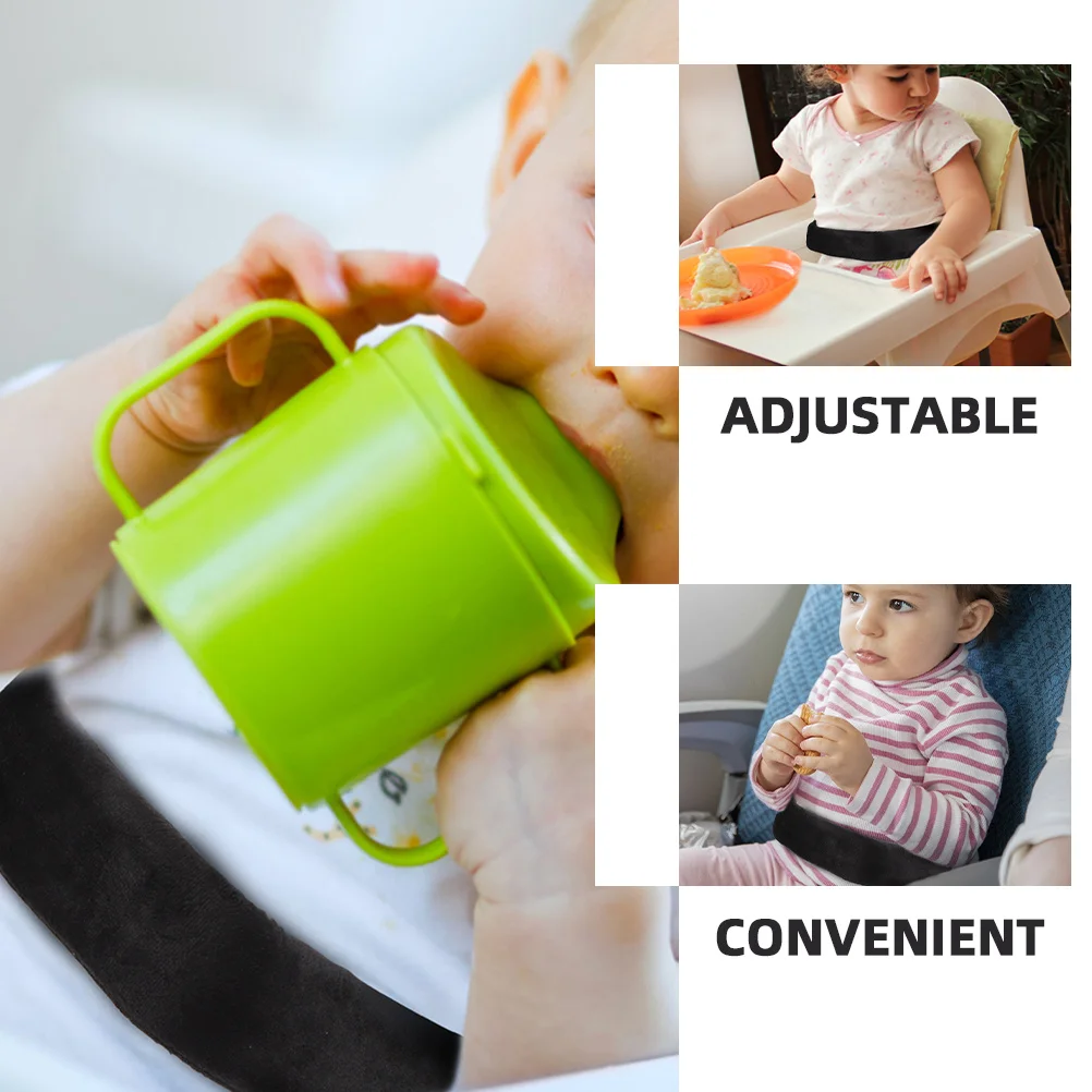 2 pezzi regolabile per seggiolone per bambini, cintura universale per neonati, imbracatura di sicurezza per sedia da pranzo, carrello della spesa, passeggino