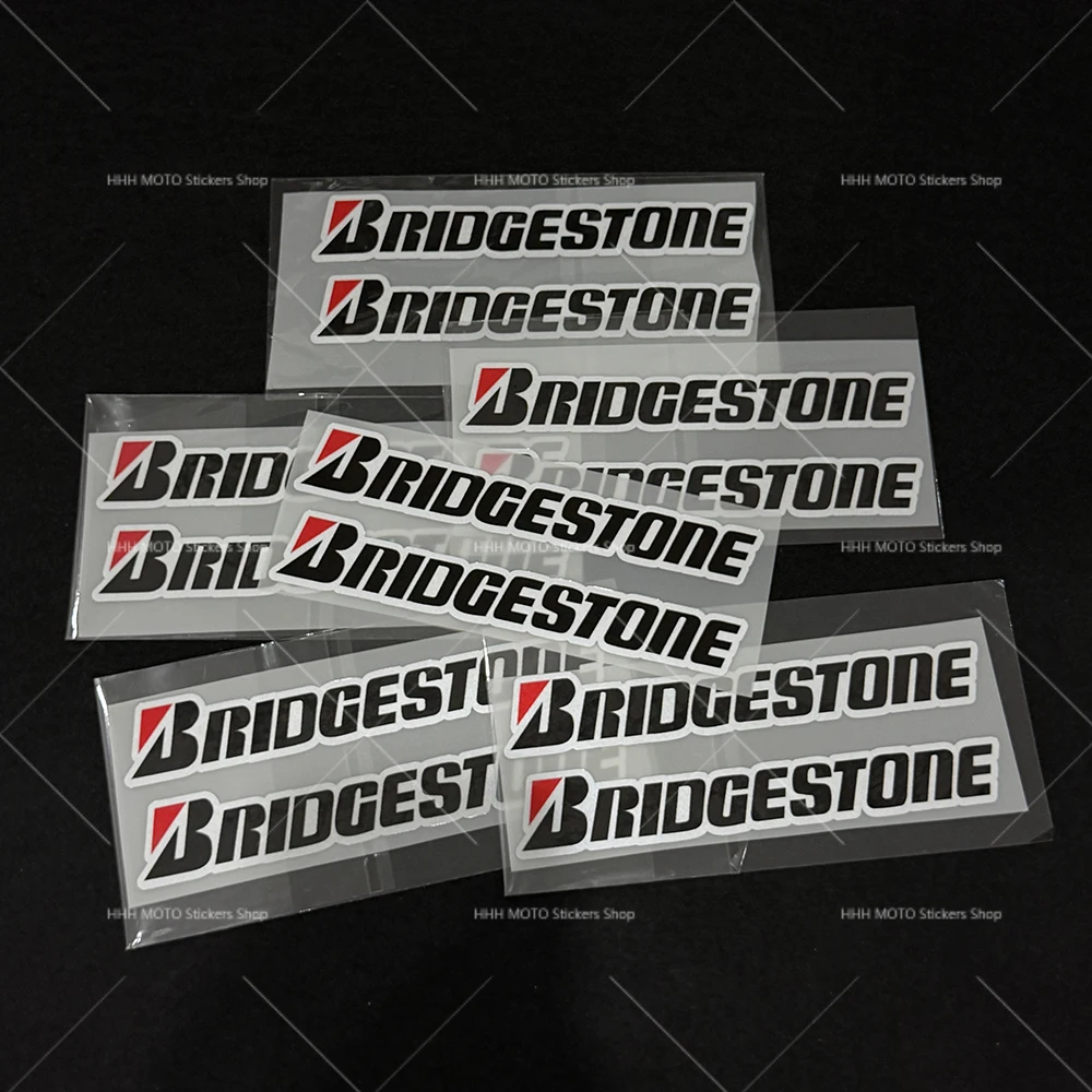 For BRIDGESTONE Stickers Moto Sticker Auto Body Bumper Windows Motorcycle Laptop Walls Vinyl Decal Car Tuning Accessories