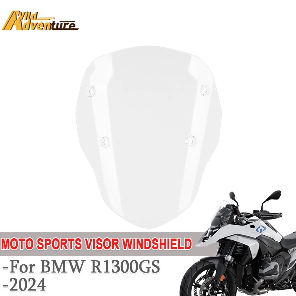 

Motorcycle Accessories Windshield Windscreen Windproof Wind Screen Deflector For BMW R1300GS R 1300 GS GS1300 2024 Front Spoiler
