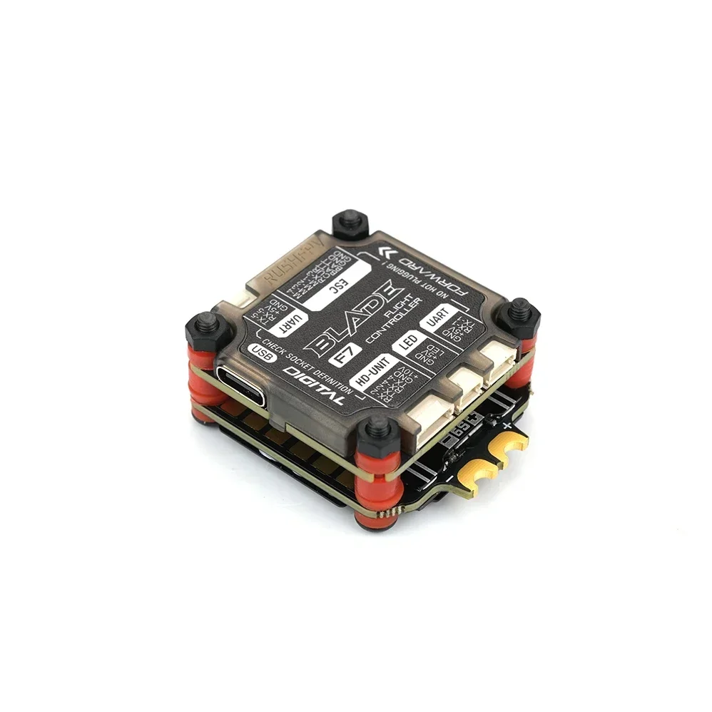 

Контроллер полета RUSHFPV RUSH BLADE V2 Stack F722 / Extreme 60A 128K AM32 4in1 ESC