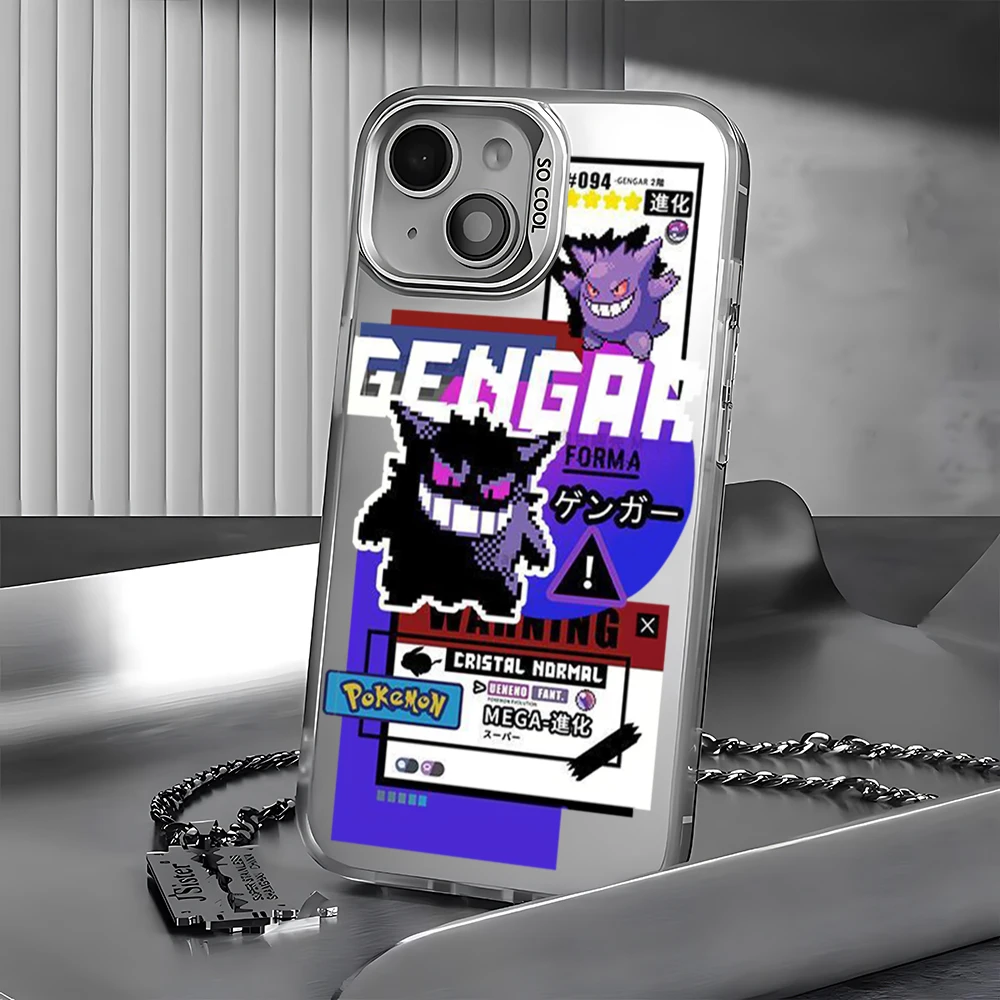 G-Gengars جراب هاتف لـ iPhone ، M-Mewtwotops D-Digitos ، حلوى غير لامعة ، ظهر ضد الكسر ، iPhone 16 ، 15 ، 14 ، 13 ، 12 ، 11 Pro Max ، X ، XR ، XS Max ، 8 ، 7 Plus #4