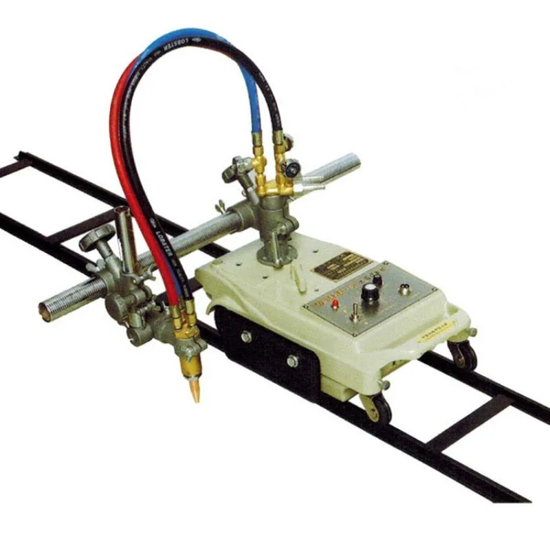 Flame cutting machine, semi-automatic flame cutting machine, portable steel plate