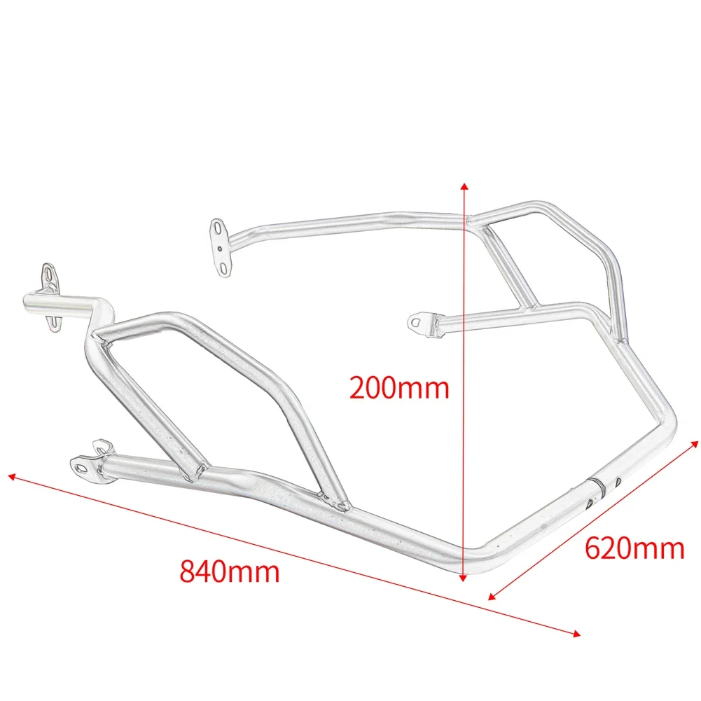 TRK502 TRK502X محرك الحرس الطريق السريع تحطم بار ل Benelli TRK 502 502X 2021 2022 2023 دراجة نارية الإطار حماية الوفير أجزاء