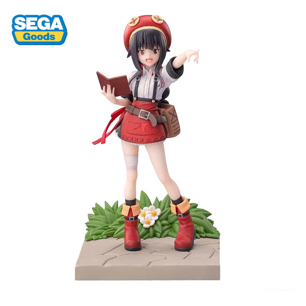 Original SEGA Konosuba Megumin PVC Anime Figure Action Figures Model Toys