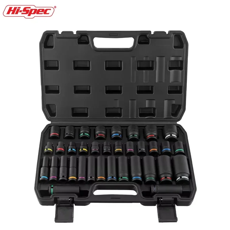 Short &Long Socket Set 35PCS 1/2\