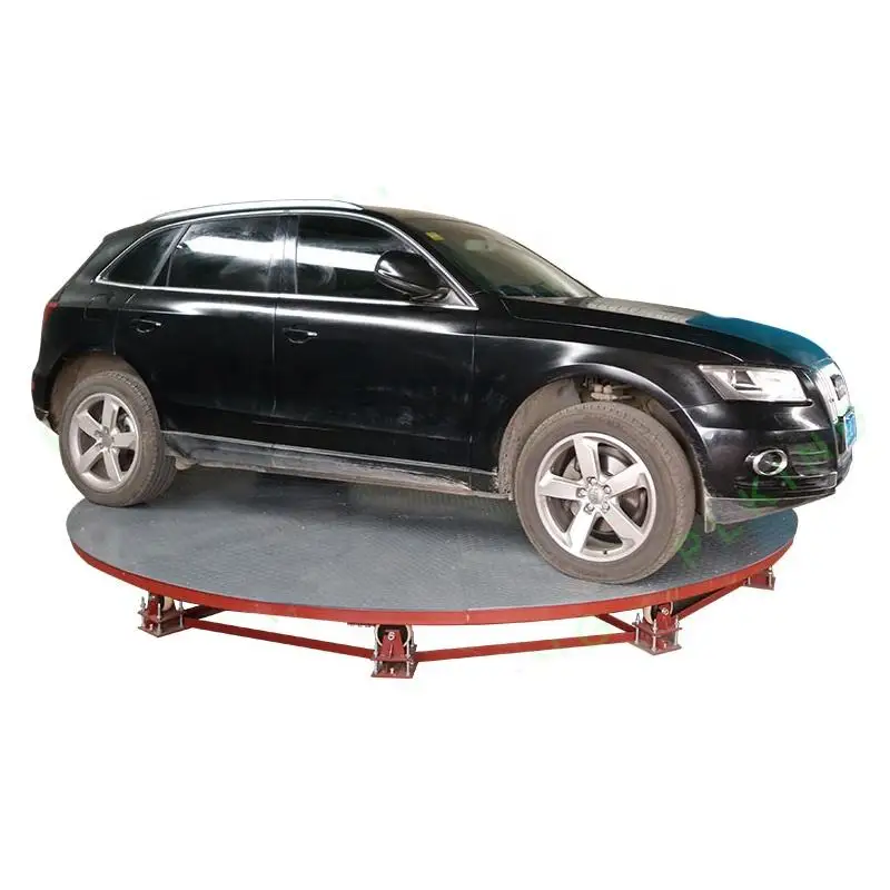 New  360 Degree Car Turntable Car Rotating Platform Price Electric Rotating Display Turntable Hydraulic Lifting Revolving Stage
