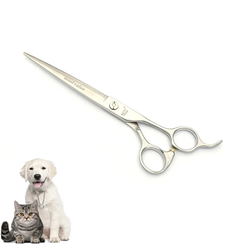 GT-75 7.5 Inch stainless steel pet hair cut dog grooming scissors professional