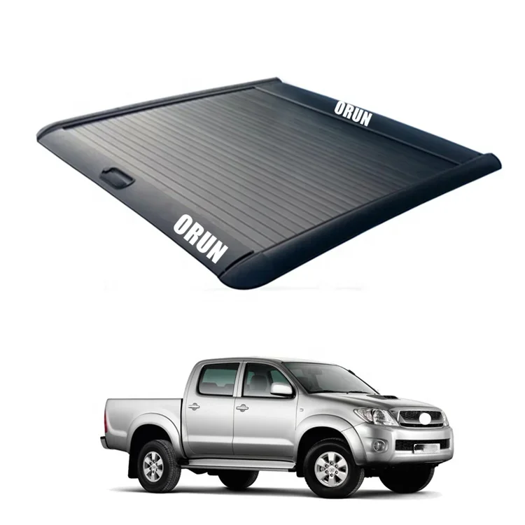 

4x4 Accessories Manual Aluminum Roller Shutter/Lid Protection For HILUX VIGO 2005-2014 Car Model One Model Available