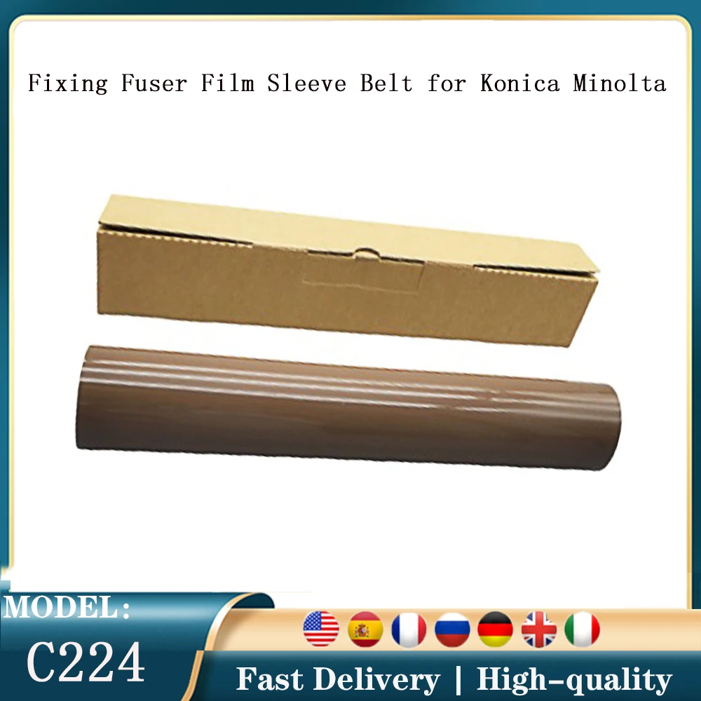 

C224 для Konica Minolta Bizhub, пленка для термофиксатора C258 C308 C368 C458 C224 C284 C364 C454, фиксированная пленка серии для офисного оборудования