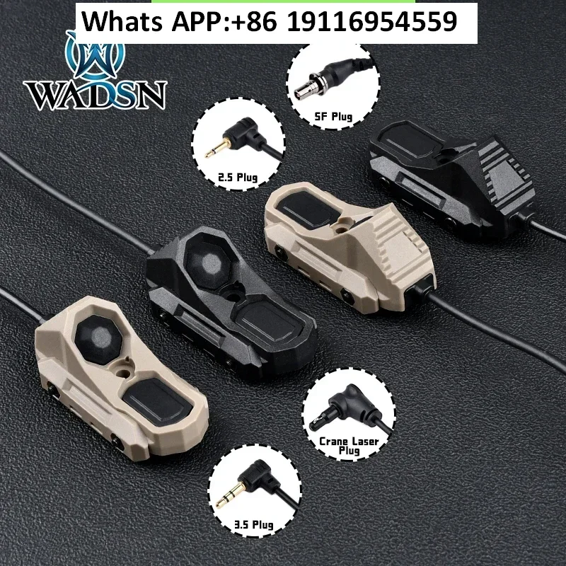 AXON wire-controlled mouse tail M600/M300 flashlight dual-function UN switch L3/PEQ interface M/K system