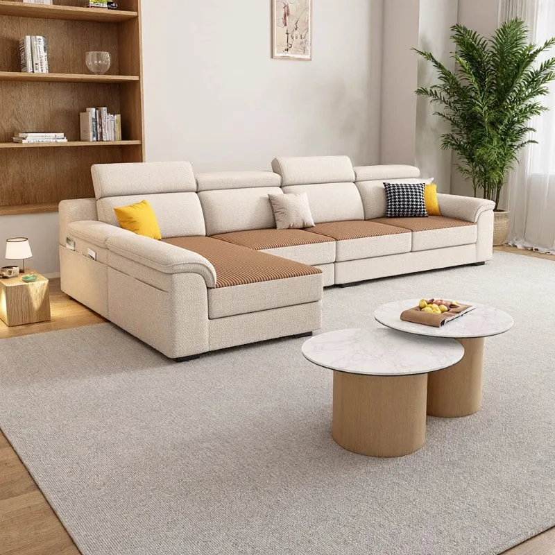 Nordic Puffs Living Room Sofas Futon Sectional Modern Luxury Designer Living Room Sofas Decor Corner Muebles Home Furniture