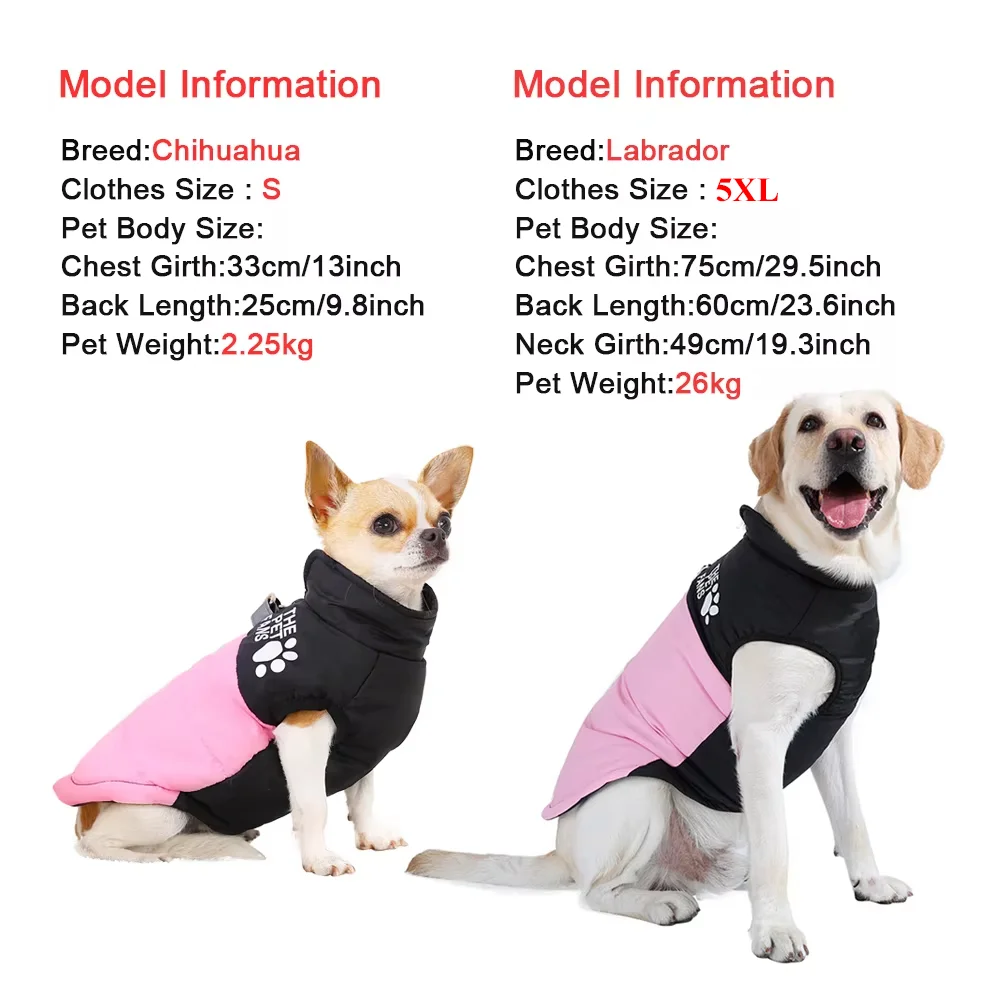 Windproof Dog Jacket Coat