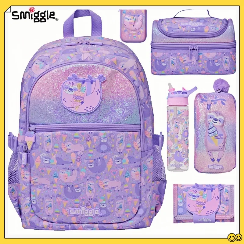 

New Genuine Australian Smiggle Cartoon Series Large Capacity Backpack For Primary And Secondary School Students Leisure Backpack