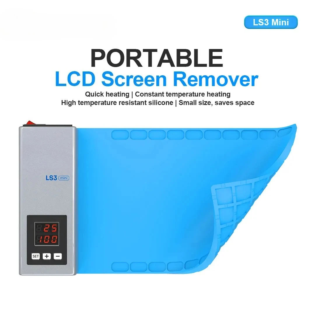 

LS3-Mini LCD Screen Separator Heating Table Separation Pad for Mobile Phone and Tablet Repair Screen Disassembly Tool