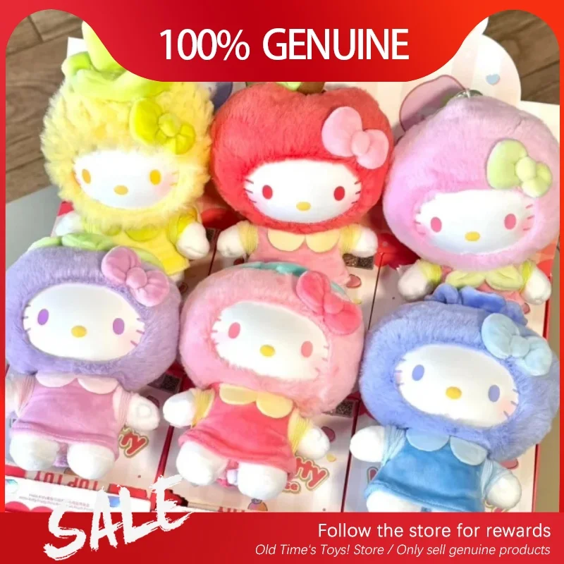 

Подлинные персонажи Kitty Fruity Paradise Series слепая коробка милый плюшевый котенок коллекционная модель куклы настольный орнамент подарок на день рождения