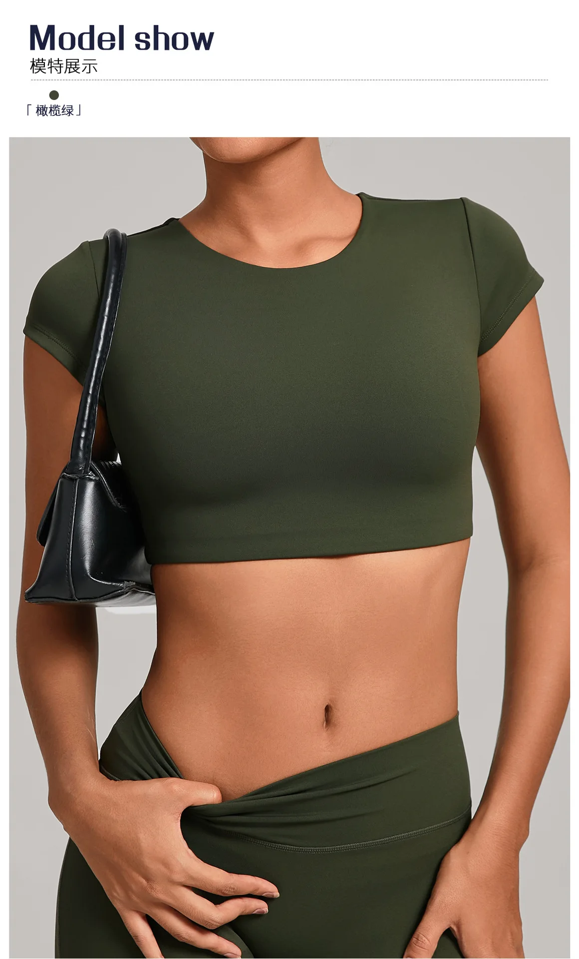 Gym Workout Clothes Backless Running Sports Top Double-layer Stitching No Chest Pad Yoga Wear Fitness Short Sleeve for Women