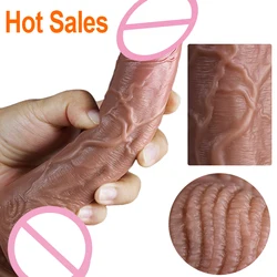 Cheap Sexy Adult Dildo Toy Female Penis Suction MaleGay Double Layer G-Spot Sexy Gay Stimulator Female Masturbator Adult Product