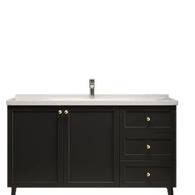 

Smart French retro style bathroom cabinet, floor-standing bathroom cabinet, washbasin, washbasin, basin cabinet