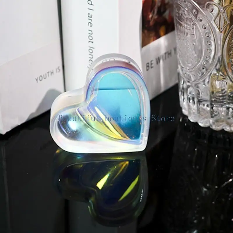 

U4LF держатель для визитных карточек, смоляная форма, кристаллическая эпоксидная форма, держатель для карт в форме сердца, форма