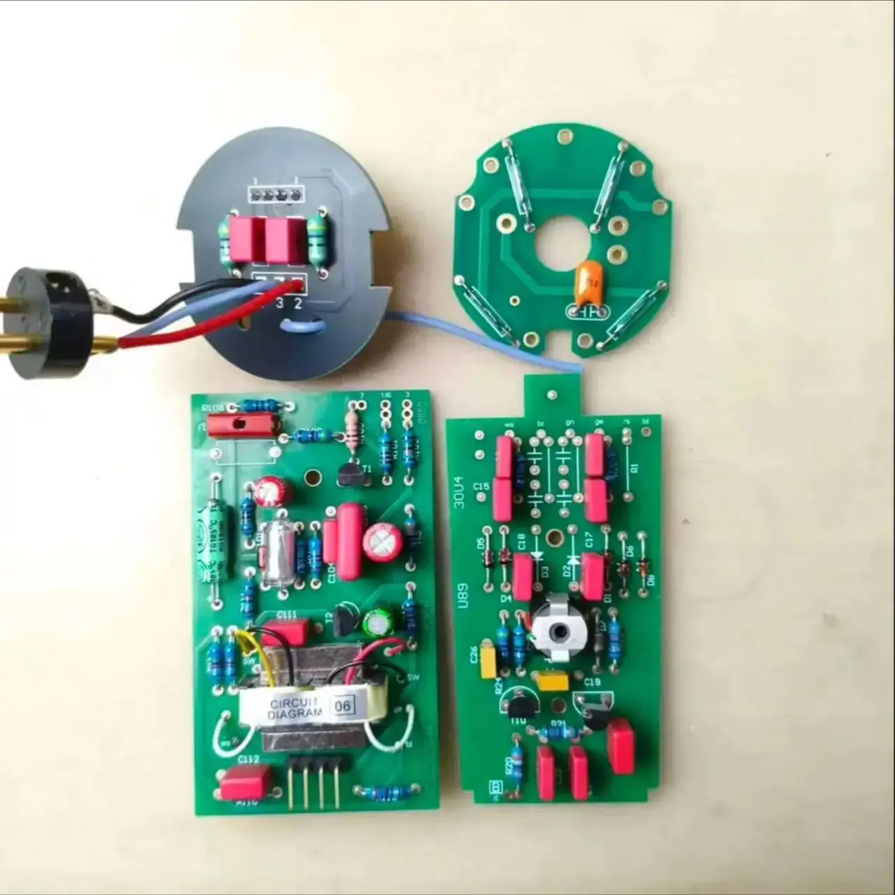 Professional U87AI three-directional function microphone circuit board supports the repair of the original circuit.