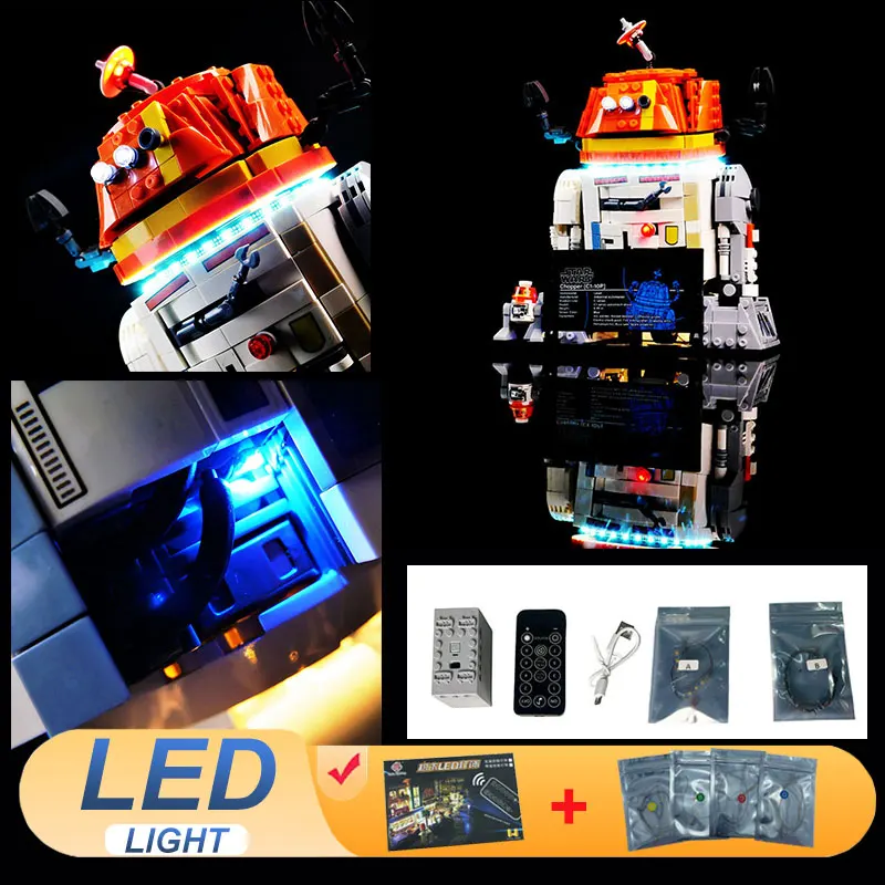 

Комплект светодиодных фонарей для робота LEGO 75416 (C1-10P), декоративная лампа, подарок «сделай сам» (не включает строительные блоки, наборы кирпичей, наборы моделей)