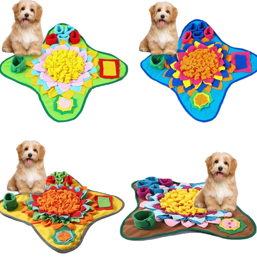 Pet Leak Food Mat, Anti Choking Mat, Training Blanket, Nose Toy, Slowing Feeding Intelligence Mat, Dogs and Cats