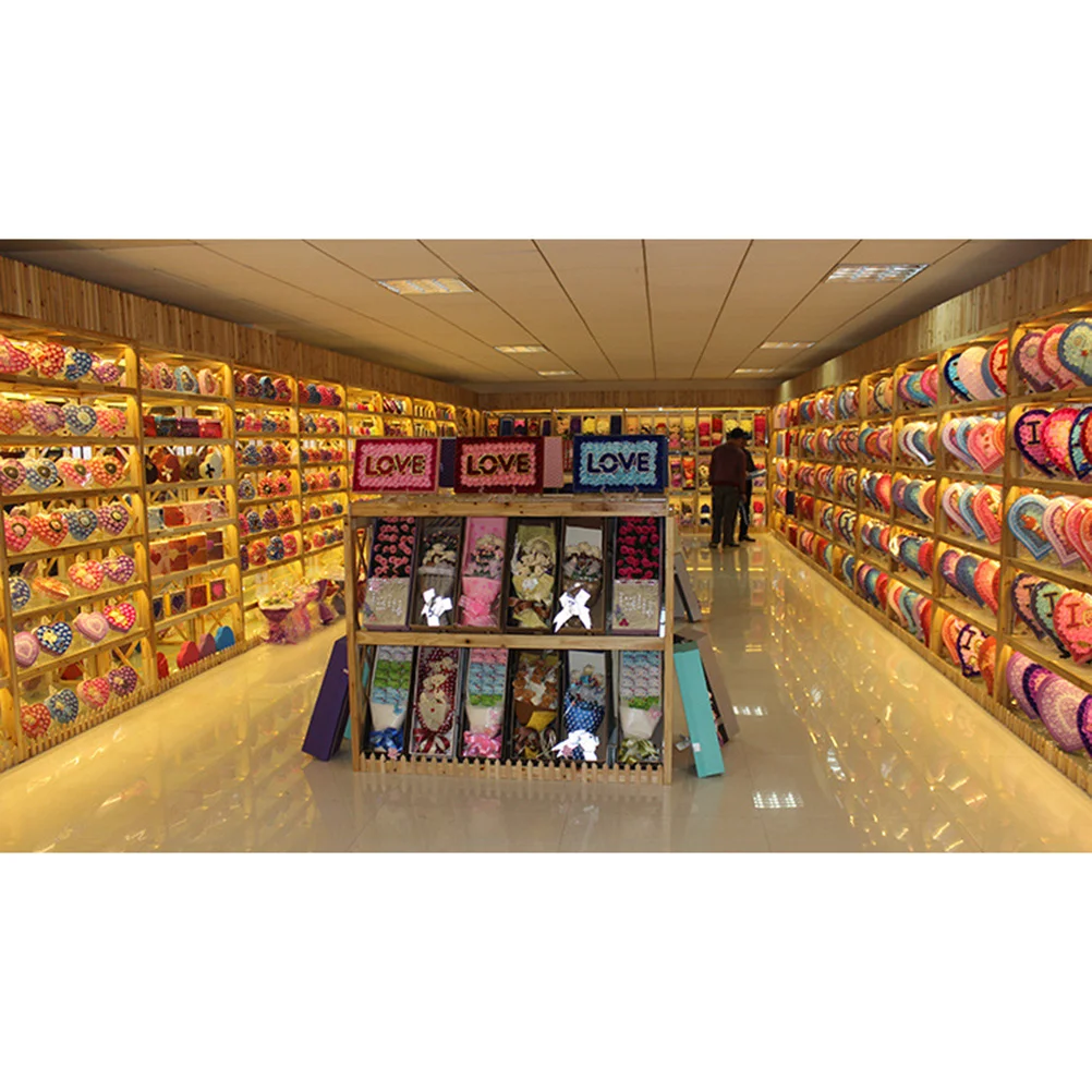 18 قطعة من زهور الورد الاصطناعية في صندوق هدايا ديكور صابون الحمام المعطر لغرفة النوم والدراسة وعيد الحب وحفلات الزفاف وعيد الميلاد للأم #2