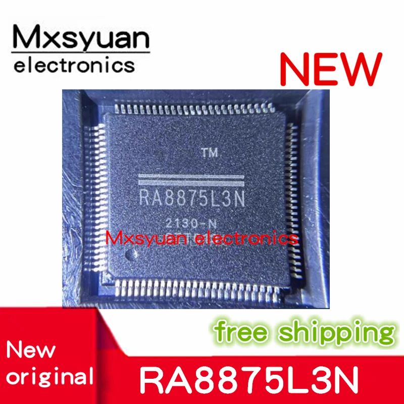 2pcs~10pcs/lot RA8875L3N RA8875L3  RA8875  TQFP-100 New original In stock