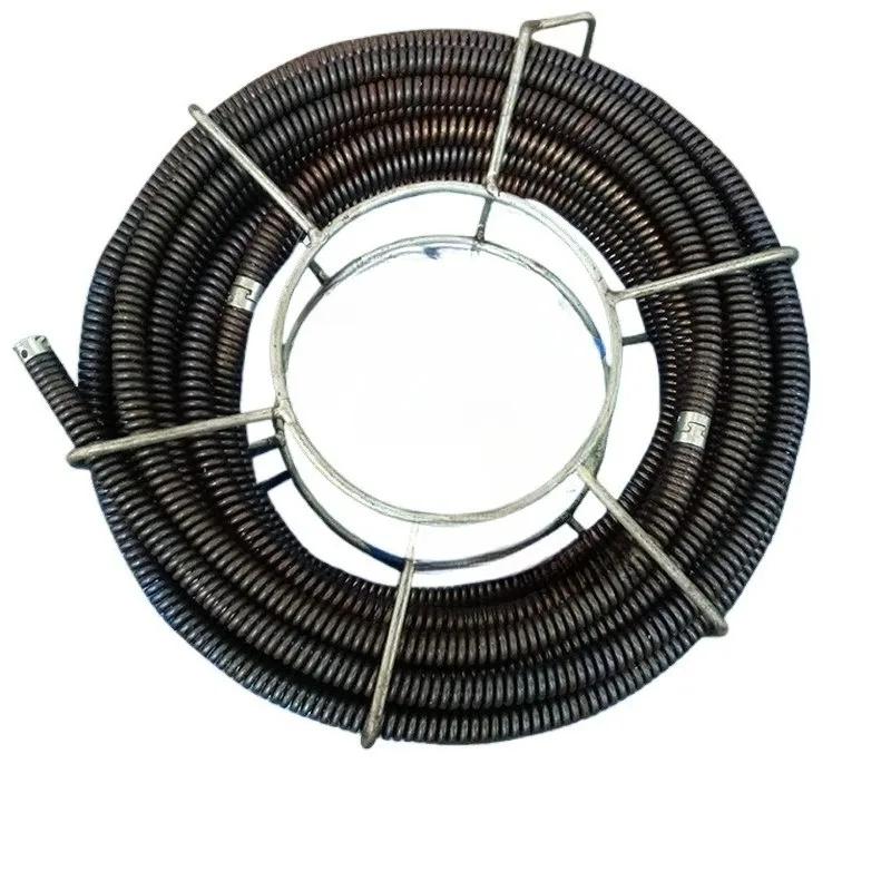 Bold Encryption Dredger Extension Spring Sewer Tool 20 Meters Pipe Dredger Steel Wire 16mm Spring