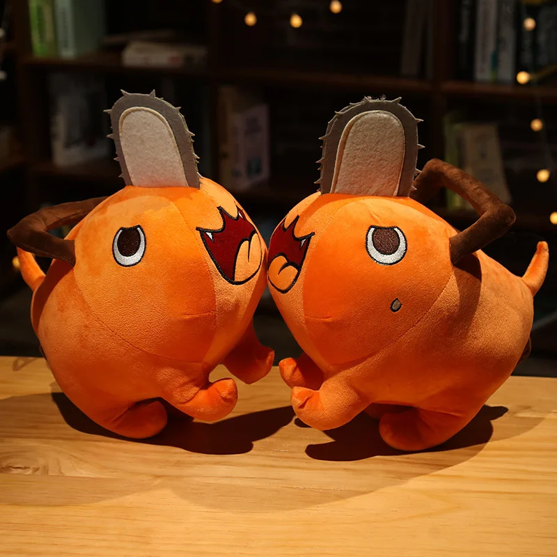 かわいいポチタぬいぐるみかわいいチェーンソーマンソフトぬいぐるみアニメフィギュア枕クッション子供のためのクリスマスギフトコレクション