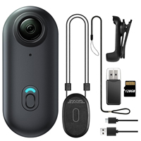 4K 128GB UHD Mini Body Camera Wearable Action Body Cam Thumb Size Hands Free Recording Body Worn Camera, Premium Portable