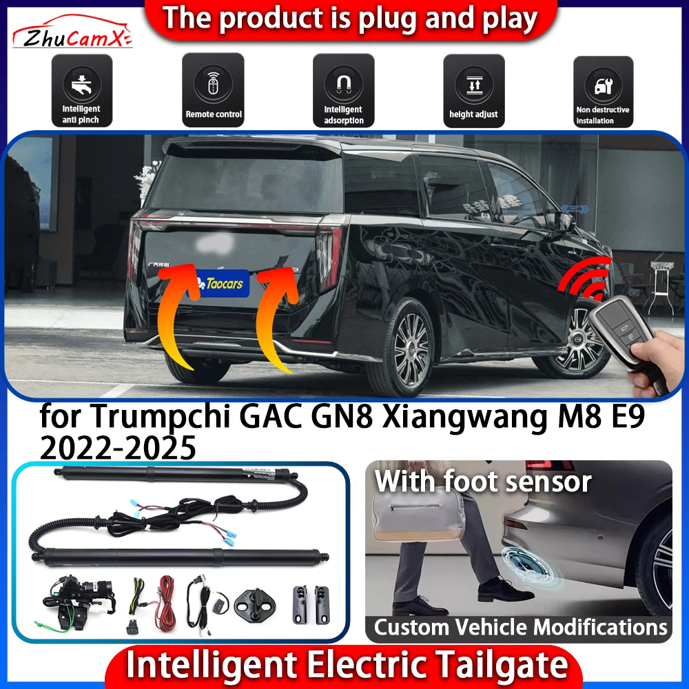 

Smart Powered Tailgate System for Trumpchi GAC GN8 Xiangwang M8 E9 2022-2025 Automatic Intelligent Electric Trunk Lift Kit