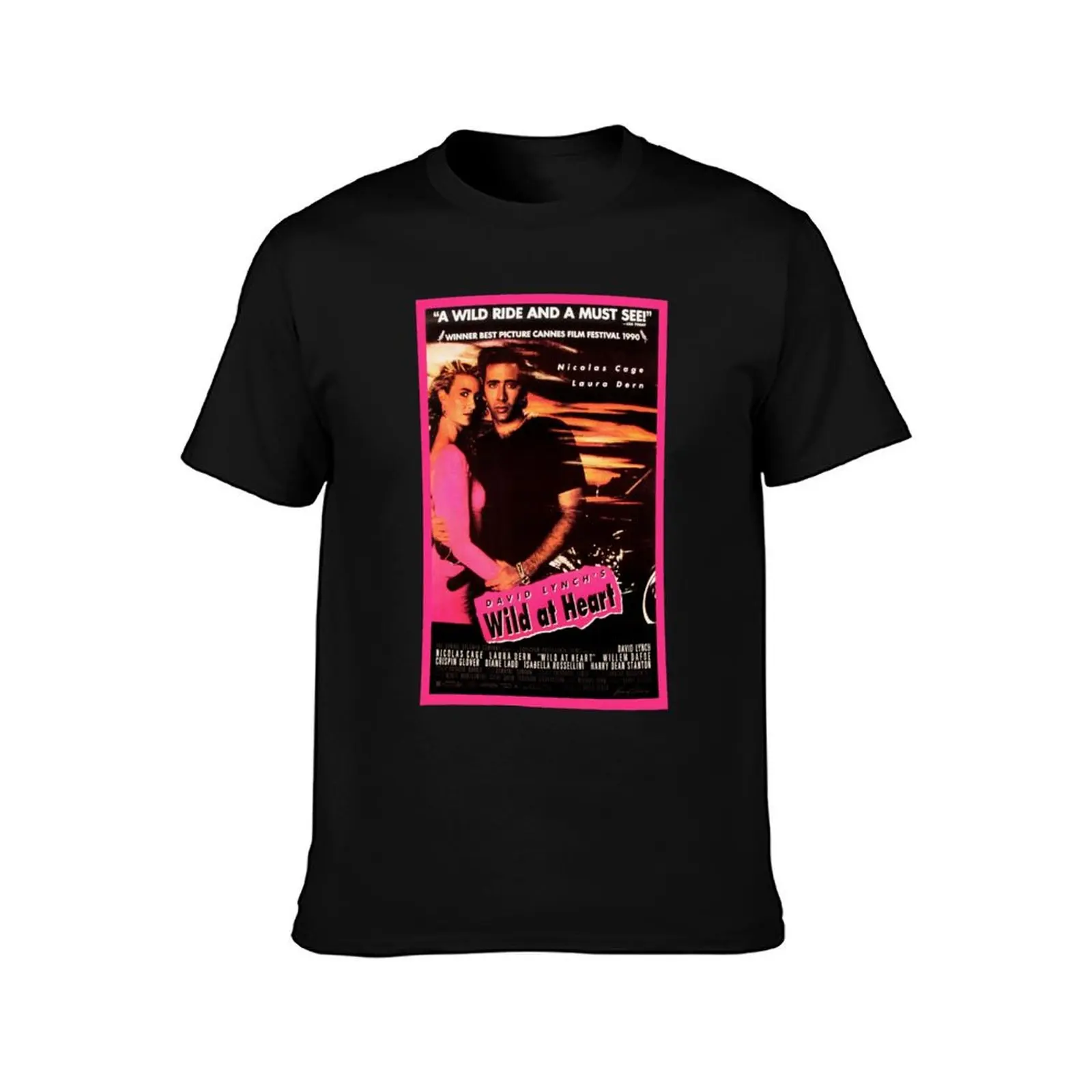 Wild at Heart - Nicholas Cage & Laura Dern POSTER T-Shirt Dry Fit Athletic Short Sleeve Shirt T-Shirt