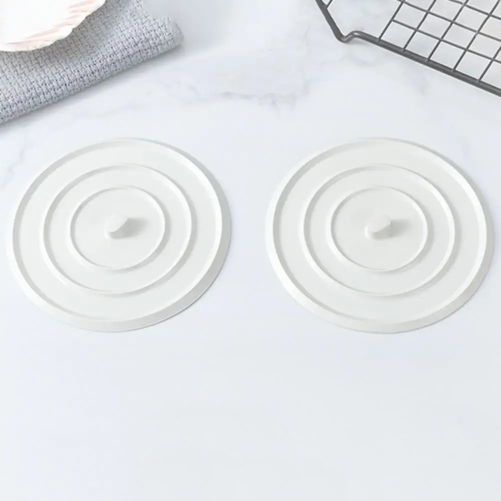 Slim Design Drain Stopper Bathtub Stopper Universal Fit Bathtub Drain Stopper Silicone Hair Laundry Accessories for Kitchen