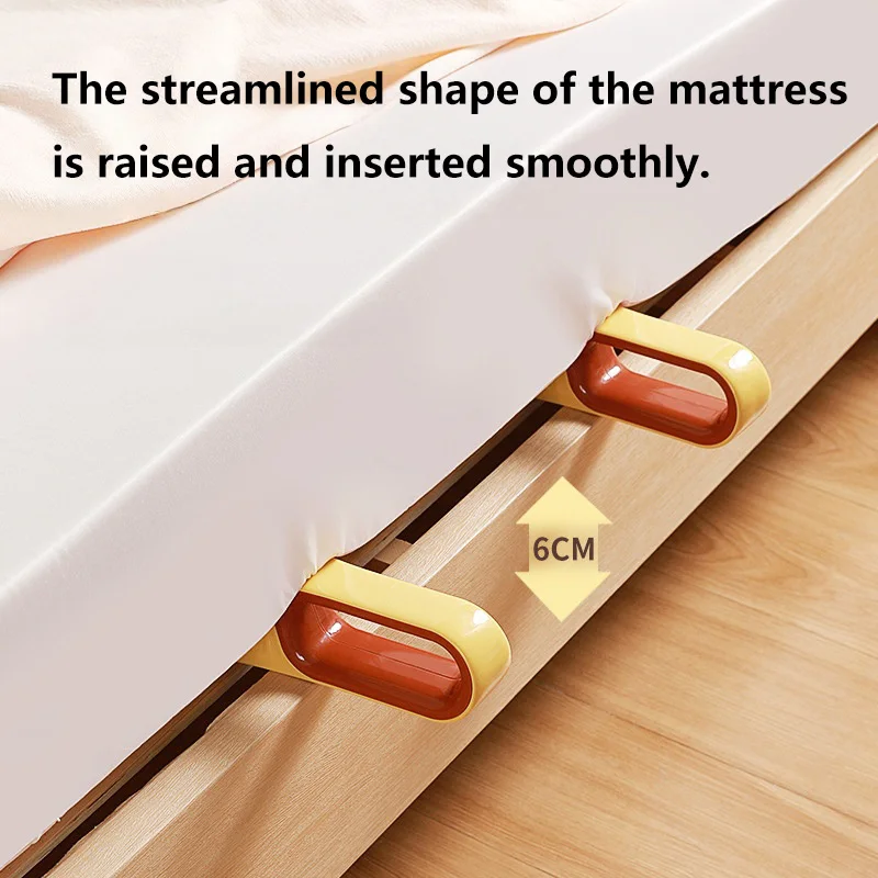 Bed Sheet Fastener & Holder, Effortless Bed Making Tool to Fix Gap, Change & Lift Mattress for Flat Sheet, Fitted Sheet
