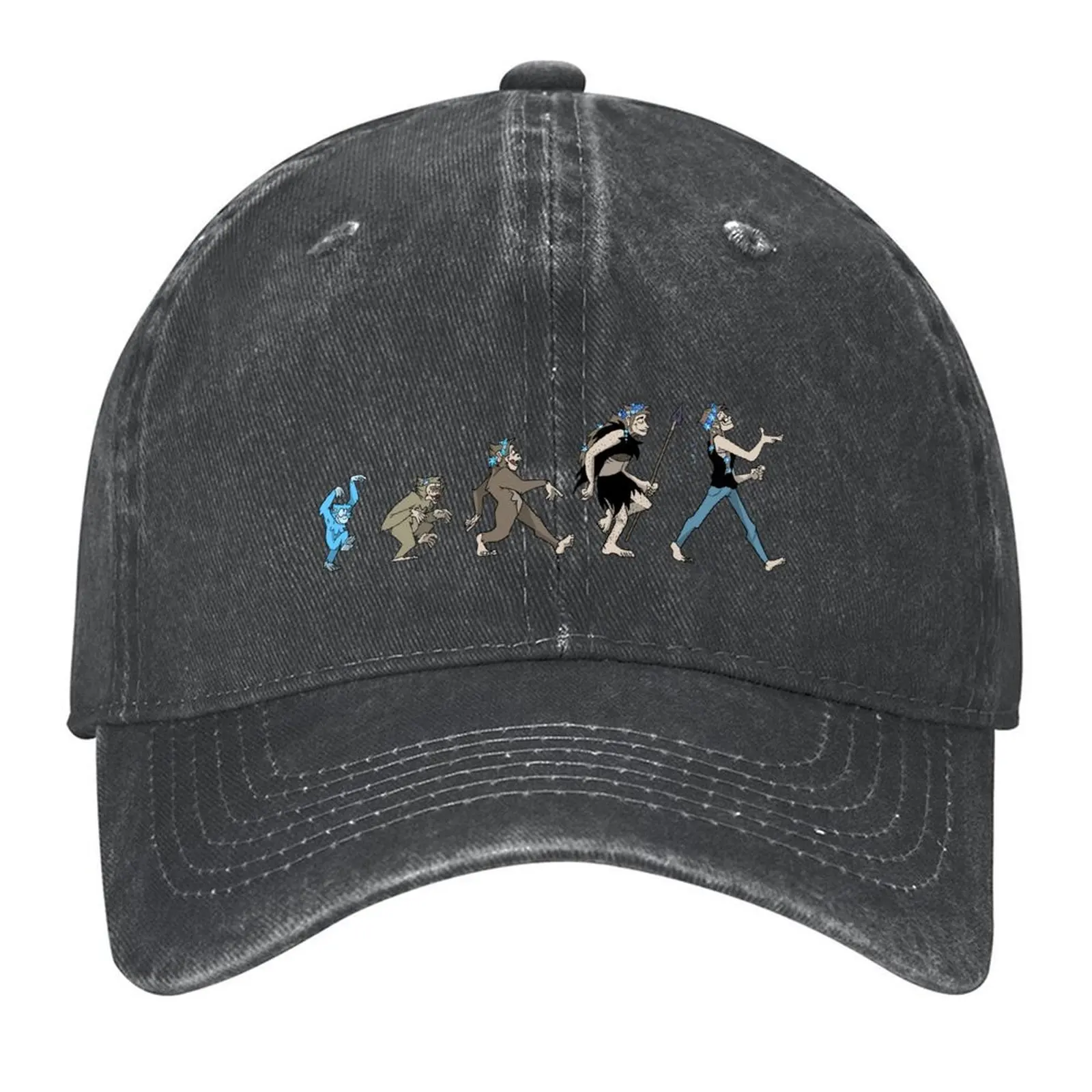 

March of Progress Gibbons Baseball Cap hats on offer fashionable Thermal Visor Cosplay Designer Man Women's