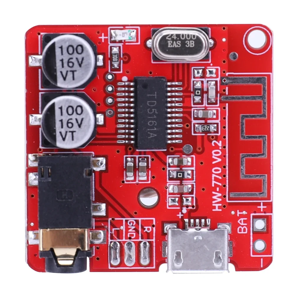 

Bluetooth-Compatible 5.0 Audio Receiver Board WAV+APE+FLAC+MP3 Audio Decoder Board Lossless Car Speaker Amplifier Modification
