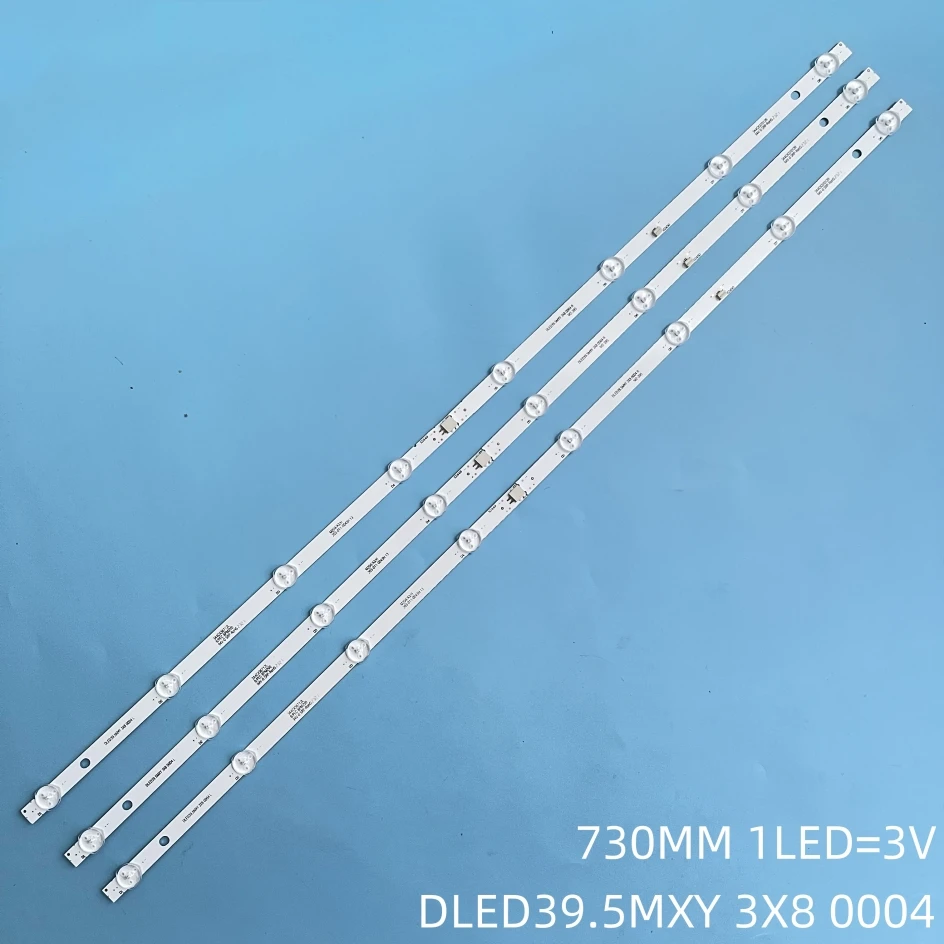 735mm LED Backlight strip 8 lamp For TD Systems K40DLM7F k40dlm8fs DLED39.5MXY 3X8 0004 M2-395 40d5ft2c V400HJ6-PE1 (NR SIA36)