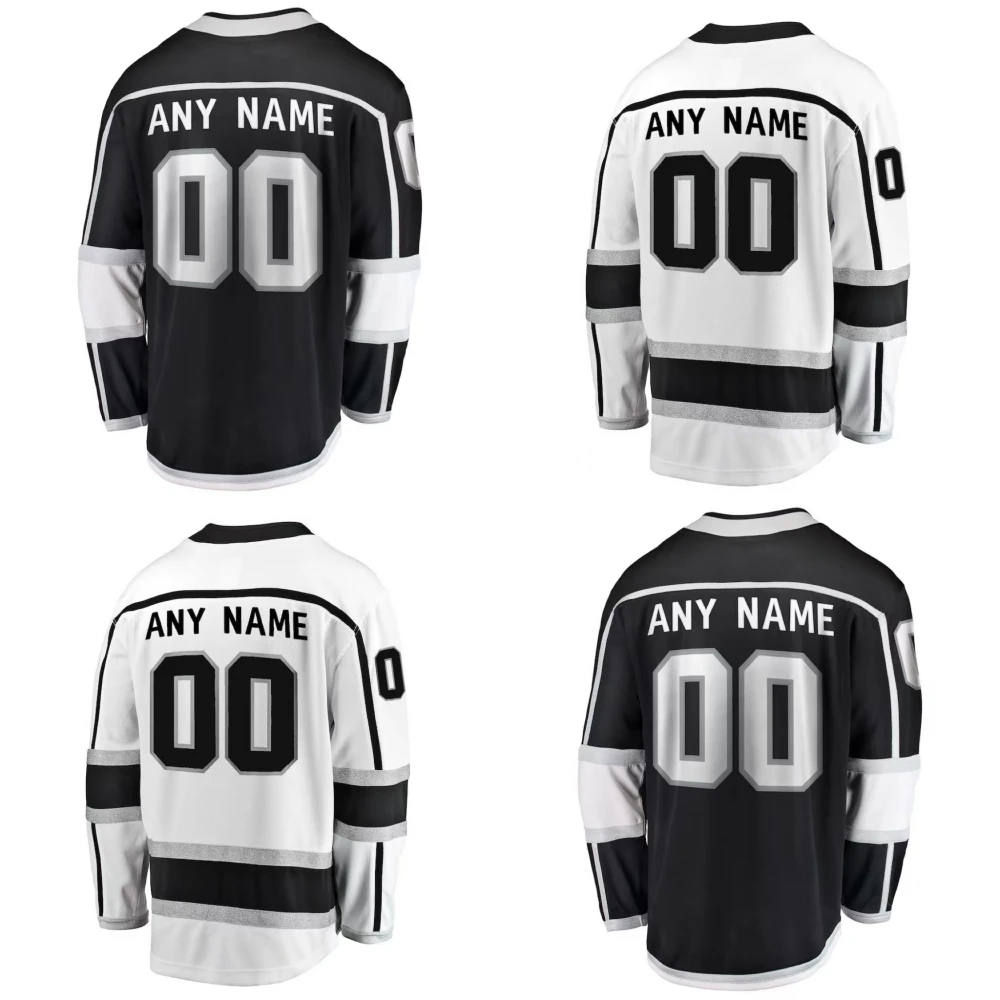 Wholesale Stitched Los Angeles Hockey Jersey Men Youth Kopitar Doughty Gretzky Ice Hockey Uniform