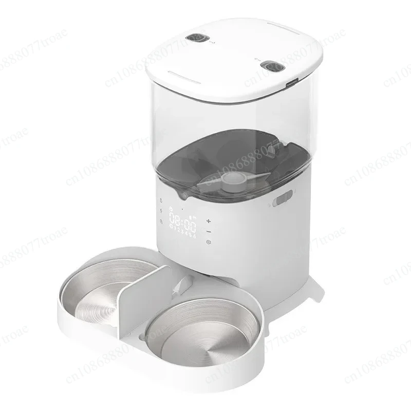 6L large-capacity WiFi button and dog smart feeder timed and quantitative dog bowl