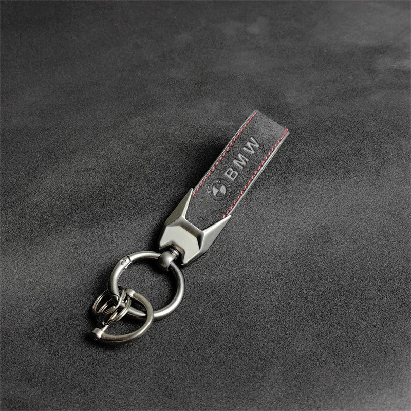 

Fashion Suede Leather Keyring for Car Keychain E30 E39 E46 E36 E60 E90 E87 E91 E92 F10 F20 F30 F40 F15 F16 M3 M5 X1 X3 X5 X6